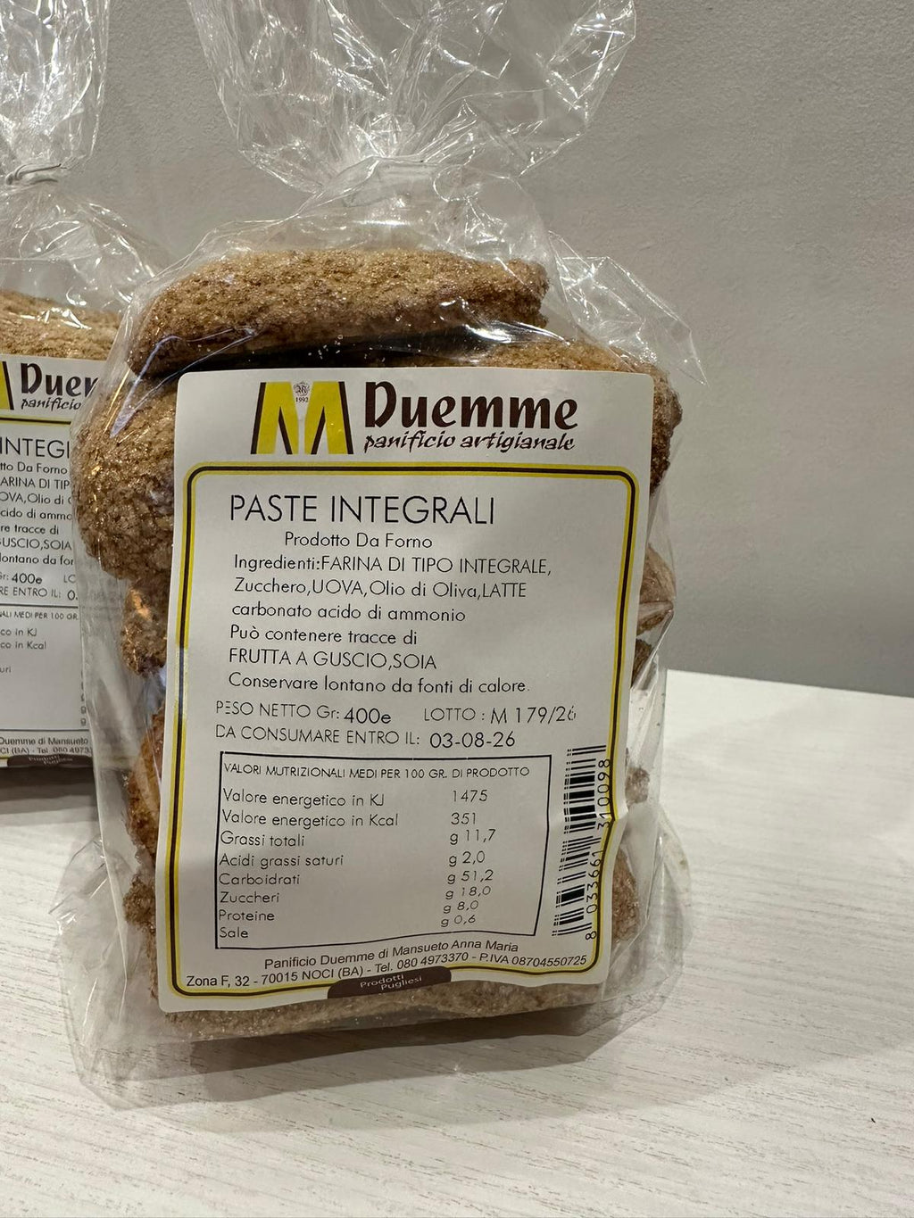 Paste integrali