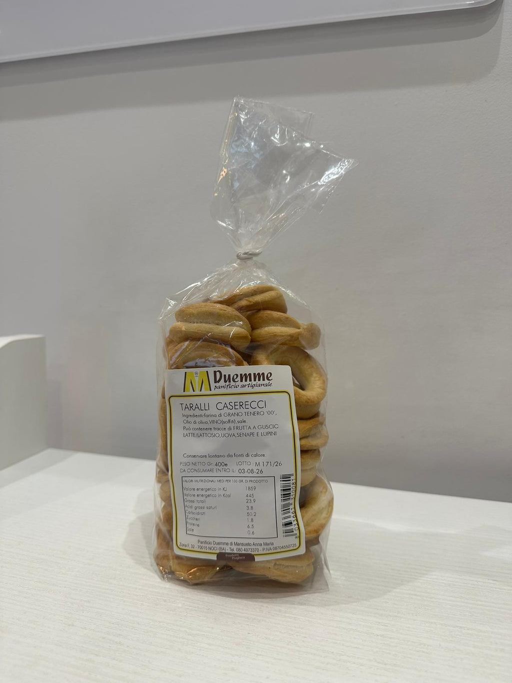 Taralli caserecci