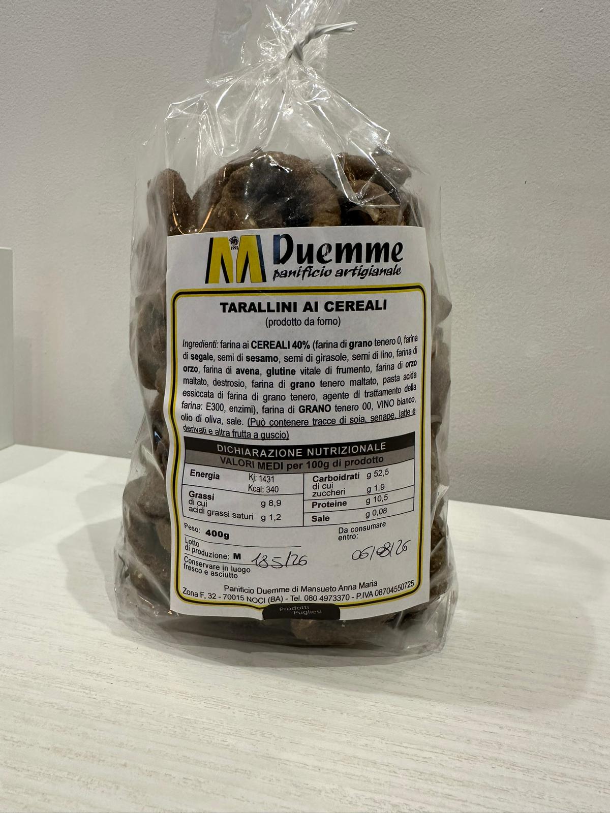 Tarallini ai cereali