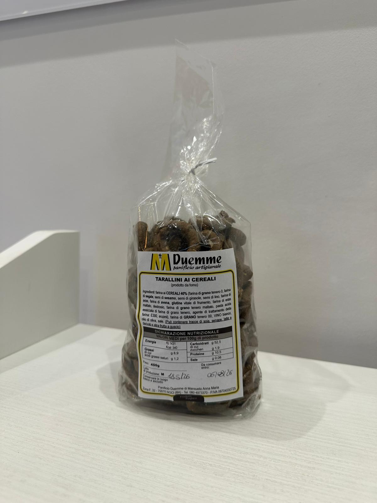 Tarallini ai cereali